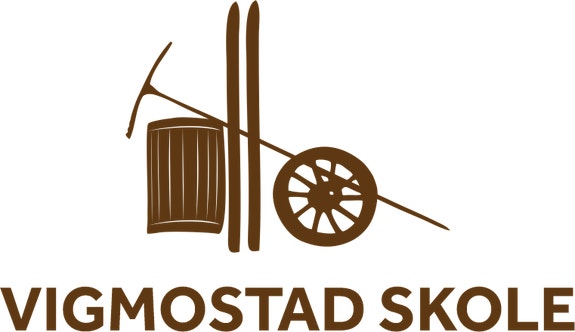 Vigmostad skole logo