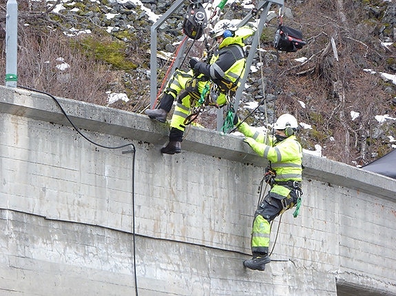 Rehabilitering av dam for Tafjord kraft