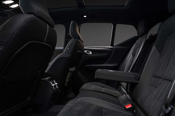 Praktiske løsninger for passasjerene bak