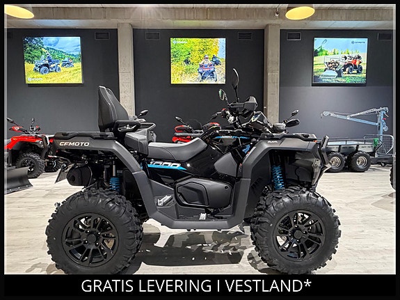 CFMOTO NYE CFORCE 1000 TOURING 40KM/T 16ÅR