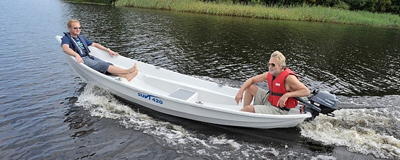 Suveren robåt!  Suvi 420 Hvit 10 of 10