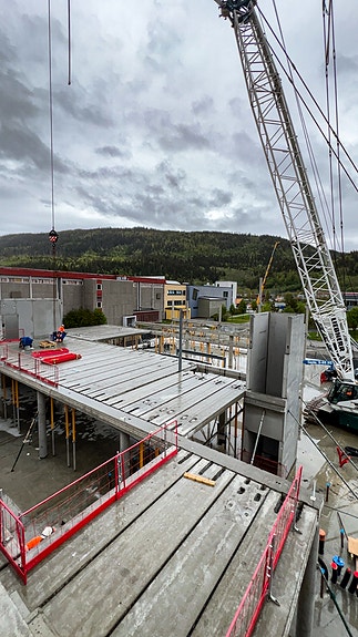 Montasje Mosjøen vgs.