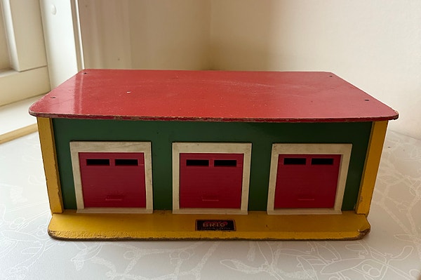 Retro Brio garasje leke vintage lekegarasje