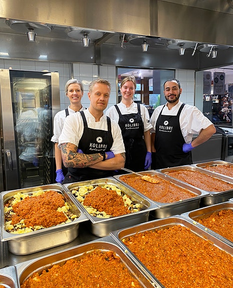 Kolibris kjøkkengjeng.