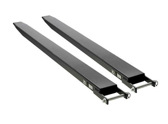 Gaffelforlengere, gafler, hydrauliske gafler mm.