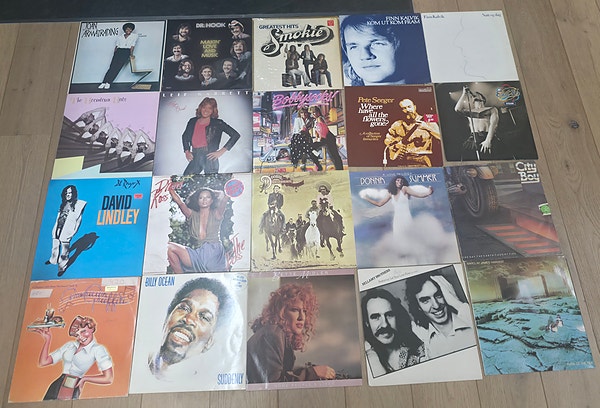 Lp-samling selges. Diverse sjanger 50-2010.