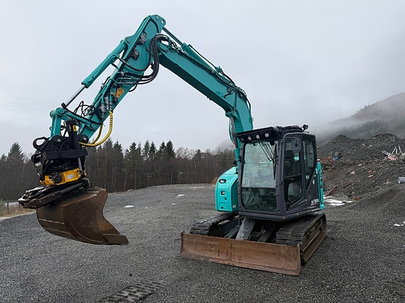 Kobelco SK 75 SR-7 med GPS 3D MASKINSTYRING!