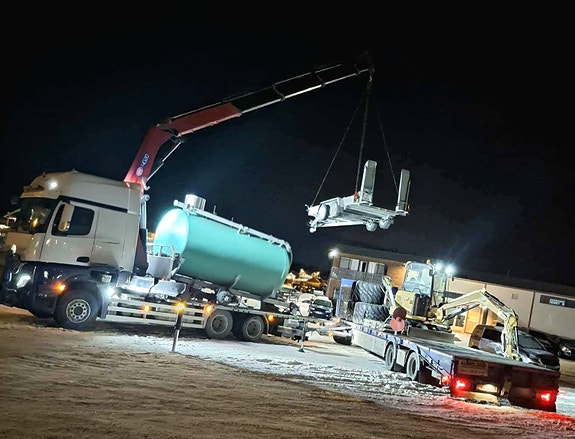 Mercedes-Benz Actros 2023 kranbil m/HMF 4020 – Kraftig, pålitelig og klar til arbeid 17 of 30