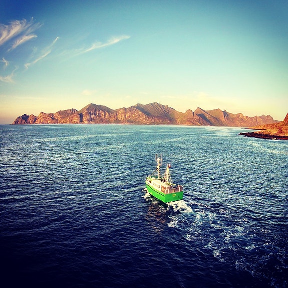 I 2015 bygde vi verdens første elektriske fiskebåt             MS Karoline