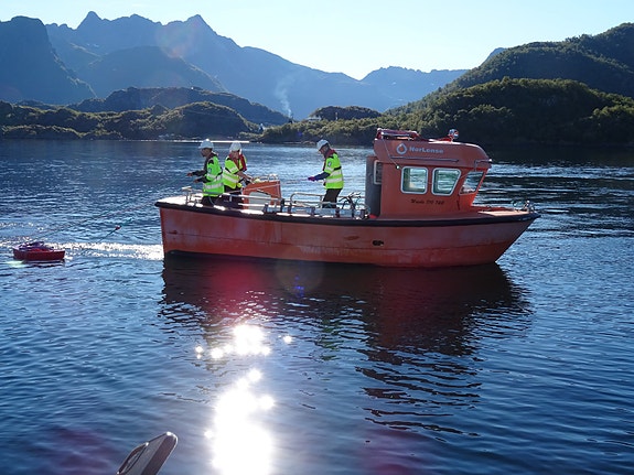 Test av utstyr på Fiskebøl