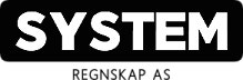 System Regnskap AS logo