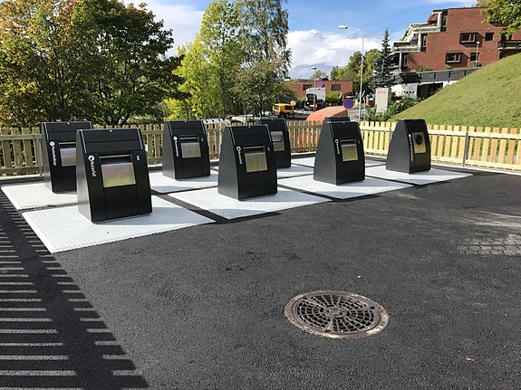 Vi leverer årlig flere hundre helt eller delvis nedgravde avfallsløsninger.