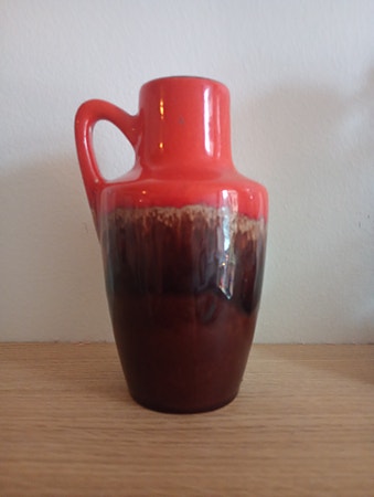 Vintage West Germany Fat Lava Scheurich keramik vase