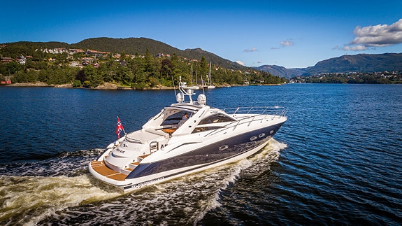 "NORSK" SUNSEEKER 53 PORTOFINO D12 800, 750 TIMER, INNBYTTE VURDERES! 2 of 30