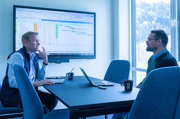 Lyse og trivlige kontor og møterom