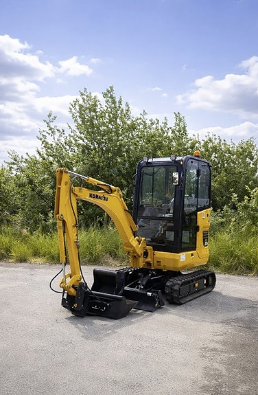 Komatsu PC20R-5 NYMASKIN GARANTI 3 ÅR/2000 TIMER