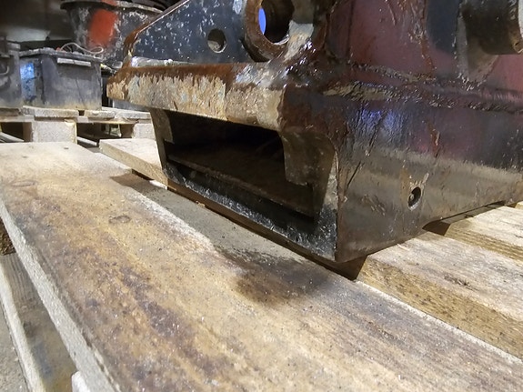 Globus hydraulisk S50 feste. 8 tonn graver