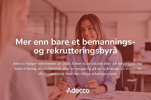 Bilde 1 av 1 i jobbannonse-galleriet