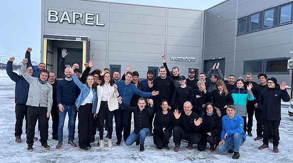 Fellesbilde fra Barel ble Great Place to Work sertifisert