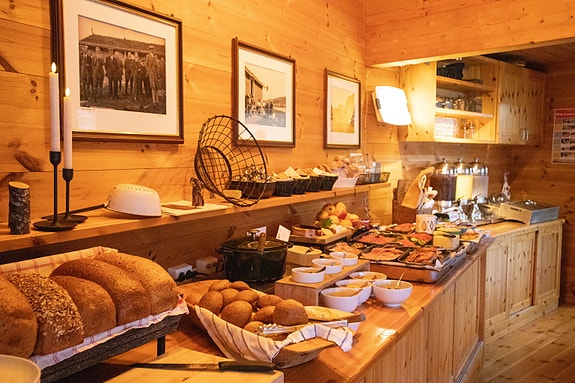 Kåret til Norges beste frokost på en DNT-hytte i 2025. Foto: Agnethe Larsen
