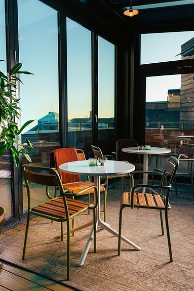 Oransjeriet på takterrassen