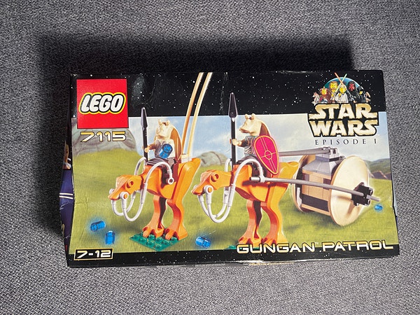 LEGO Star Wars 7115 Gungan Patrol (2000) - MISB - 2x Eksklusive Kaadu !