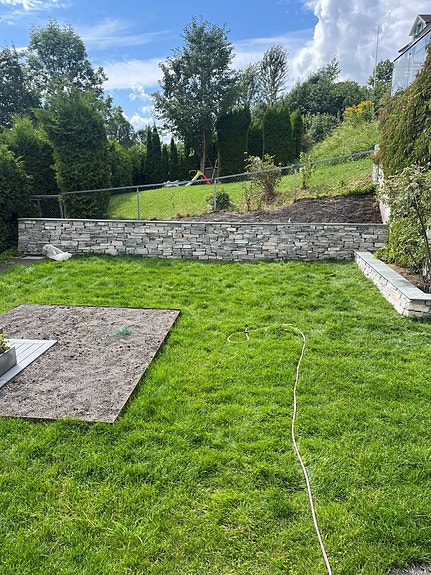 Eksempel på arbeid Graver1 as utfører