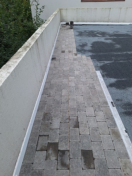 Legging av belegningsstein