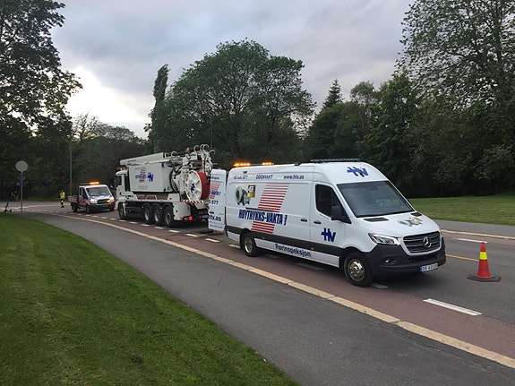 Spyling og rørinspeksjon