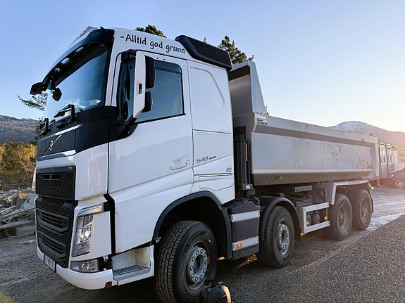 Volvo FH540 4-akslet 8x4, boggiløft, VDS styring