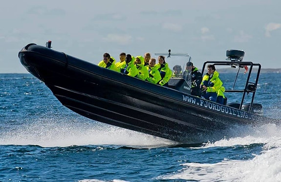 Team Bjerck på vei til sommerfest