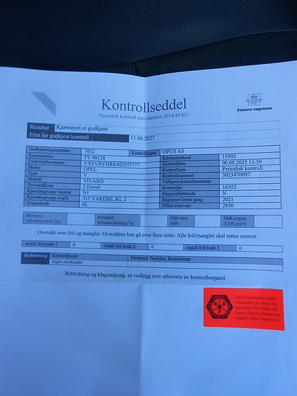 Opel Vivaro 26 of 26