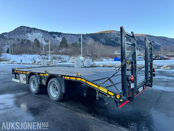 NC Maskinhenger Tandem tandem henger med kjørebruer - Maks nyttelast 10650 kg 5 of 28