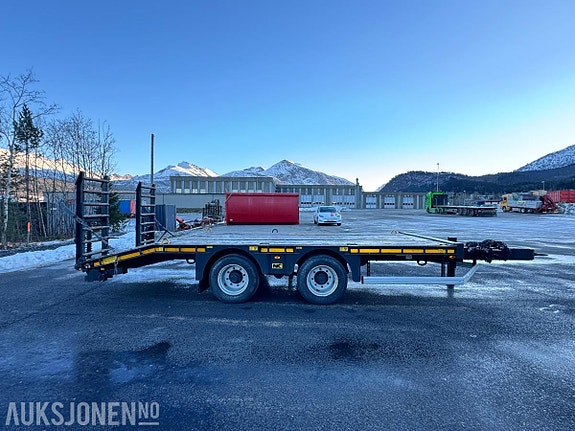NC Maskinhenger Tandem tandem henger med kjørebruer - Maks nyttelast 10650 kg 7 of 28