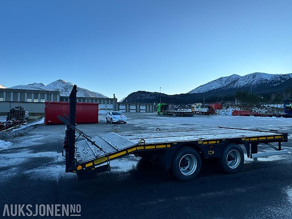 NC Maskinhenger Tandem tandem henger med kjørebruer - Maks nyttelast 10650 kg 4 of 28