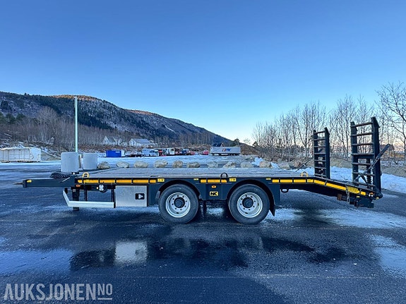 NC Maskinhenger Tandem tandem henger med kjørebruer - Maks nyttelast 10650 kg 8 of 28