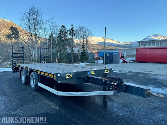 NC Maskinhenger Tandem tandem henger med kjørebruer - Maks nyttelast 10650 kg 3 of 28