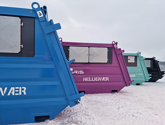 Leveringsklare containere