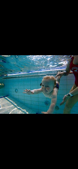 De minste svømmerne våre