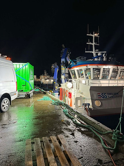 Tank og dieselrens til ESS