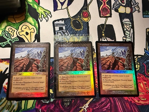 Magic: The Gathering kort Foil Wasteland