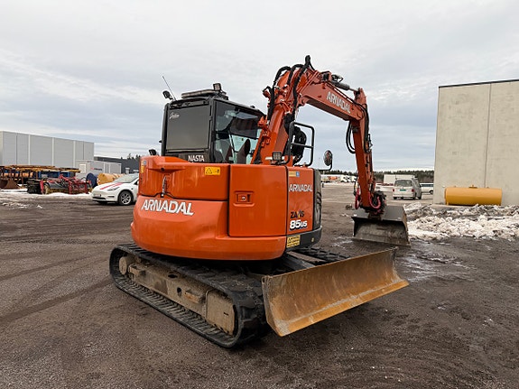 Hitachi X85US-6 Beltegraver - Rototilt R3 - S50 - Smalskuff - VA Skuff - Pusseskuff 4 of 5