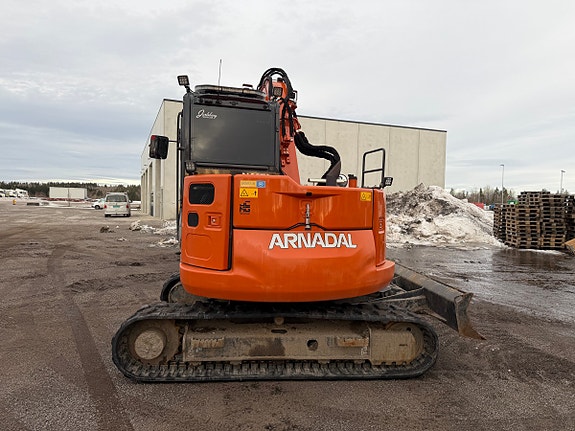 Hitachi X85US-6 Beltegraver - Rototilt R3 - S50 - Smalskuff - VA Skuff - Pusseskuff 3 of 5