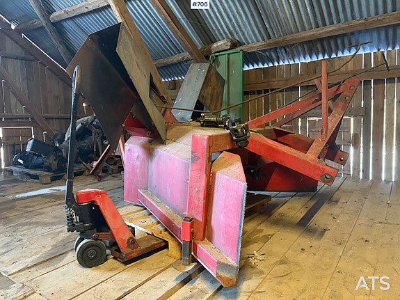 Westbjørn Snøfres - arbeidsbredde ca. 2,0 meter