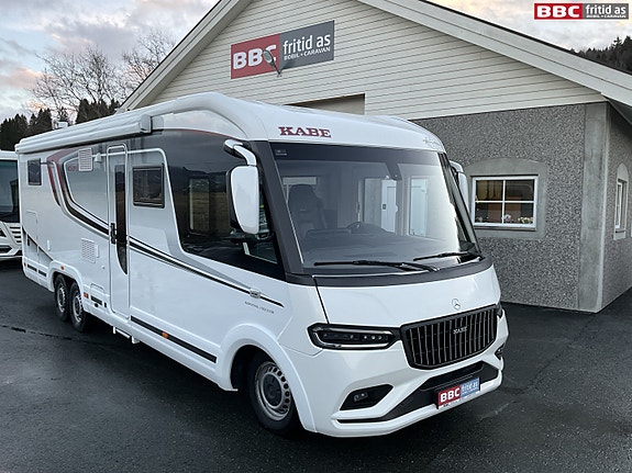 KABE 860 LGB / Mercedes / Hydr støttebein / Cinderella / AC / Lithium / Inverter / 2 x Solcelle / Kun 1500 mil / Ny service / MYE Utstyr / Innbytte
