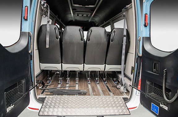 Mercedes-Benz Sprinter ALTAS 519CDi 3,0 V6 190HK Aut 17Seter/2xRullestolplasser/Løftelem/Webasto/Kamera++ 8 of 30