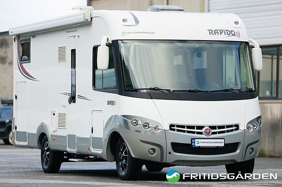 Rapido 866F Solcellepanel // Sykkelstativ // Stekeovn