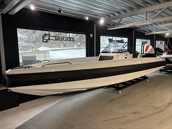 Iron 827 hvit/sort m/450 Racing - Mva. fradrag mulig!!