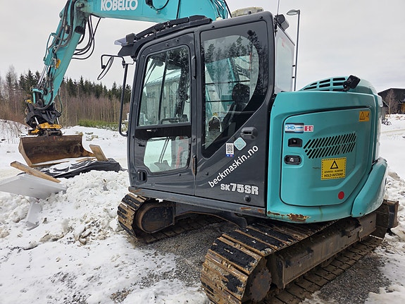 Kobelco SK75SR-7 - 2700 timer 5 of 5