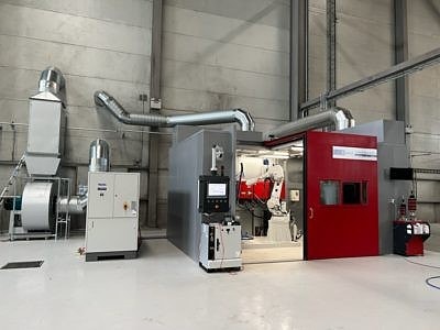 Vårt state-of-the-art anlegg for termisk sprøyting